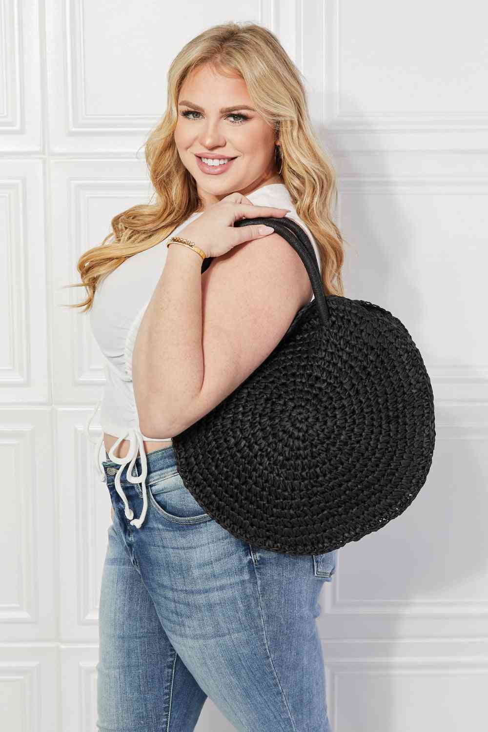 Straw Rattan Handbag