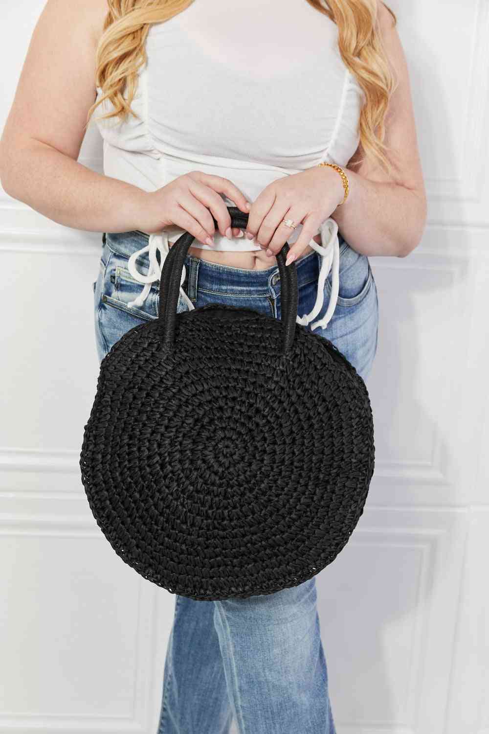 Straw Rattan Handbag